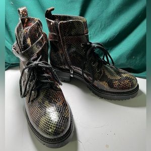 EMBASSY OF LONDON haley leather ankle boots